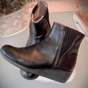 Eastland Black Winter Bootie